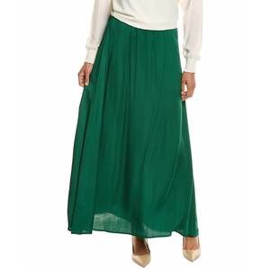 DONNI. Green Maxi Skirt Effortlessly Chic